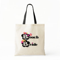 Flowers Beach Bride T-shirts and Gifts Canvas Bags