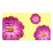 flowers business cards