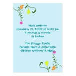 Flowers For Baby Birth Announcement Cards business cards