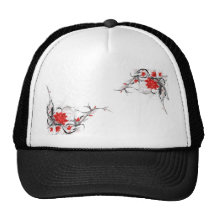 flowers hat