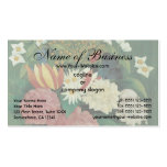 Flowers in a Vase by Henri Rousseau Vintage Floral Business Card