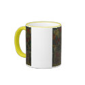 Flowers in a white vase  mugs