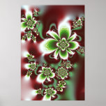Flowers in autumn posters