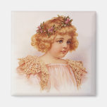 Flowers in Her Hair Fridge Magnets