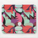 Flowers in Red Deco Mousemats