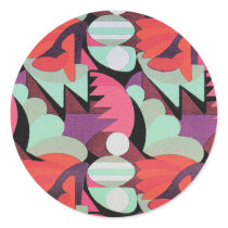 Flowers in Red Deco Sticker