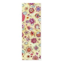 Flowers in the Clouds Bookmark or Profile Card Business Card Template