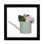 Flowers in watering can gift boxes