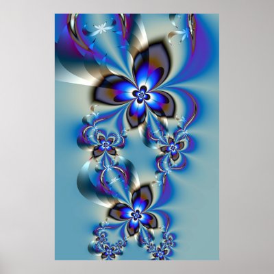 Flowers in winter print by vilhei