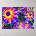 Flowers Invented Colour posters