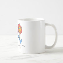 flowers mugs