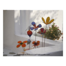 Flowers-Mykonos, Greece Invitations