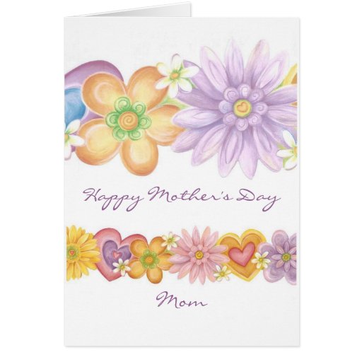 Flowers of Passion, Happy Mother's Day Mum Cards