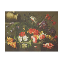 Flowers on a Ledge, 1665 Post Card