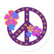 Flowers Peace Symbol