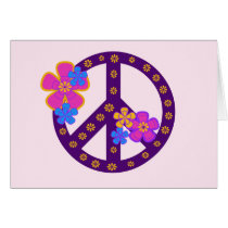 Flowers Peace Symbol T-shirts and Gifts