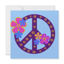 Flowers Peace Symbol T-shirts and Gifts