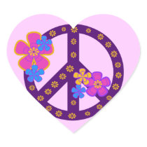 Flowers Peace Symbol T-shirts and Gifts