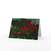 Flowers & Plants Thank You Cards