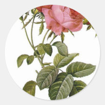 Flowers Round Sticker