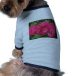Flowers with Bee Pet Tshirt