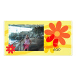 Flowery Girly Photo Card photo cards