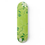 Flowery Green Girlie Board skateboards