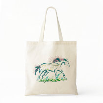 Flowery Horse bag
