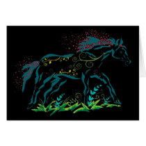 Flowery Horse * card