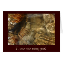 Flowing Riverbed Photo cards