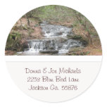 Flowing Stream Address Stickers