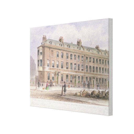 Fludyer Street looking towards Parliament Canvas Print