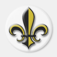 Fluer-de-lies Refrigerator Magnets