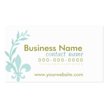 Fluer di lis Business Card