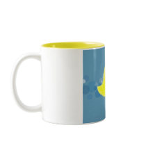 Fluffy Baby Chick With Blue Mug - TBA