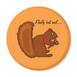 Fluffy but evil... magnet