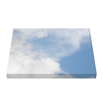 Fluffy Clouds Canvas Print