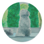 Fluffy Dogs Stickers