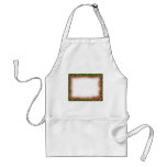 Fluffy Fuzzy Christmas Border aprons