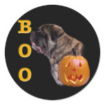 Fluffy Mastiff Boo Sticker