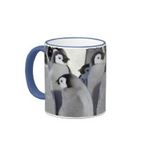 fluffy penguins coffee mugs