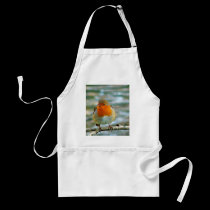 FLUFFY ROBIN aprons