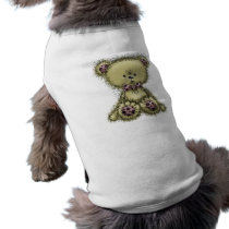 Fluffy Teddy Dog Tee Shirt
