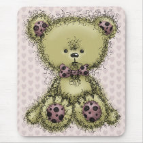 Fluffy Teddy Mousepads