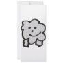 fluffy the sheep rack card design