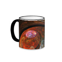 Fluid Connection Abstract Coffee Mug