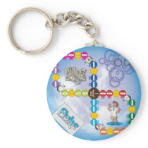 Fluke Boardgame Keychain
