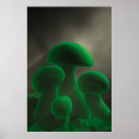 Fluorescent Mushrooms posters