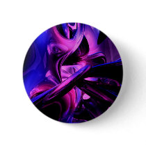 Fluorescent Passions Abstract Button