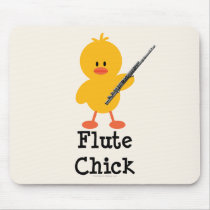 Flute Chick Mousepad